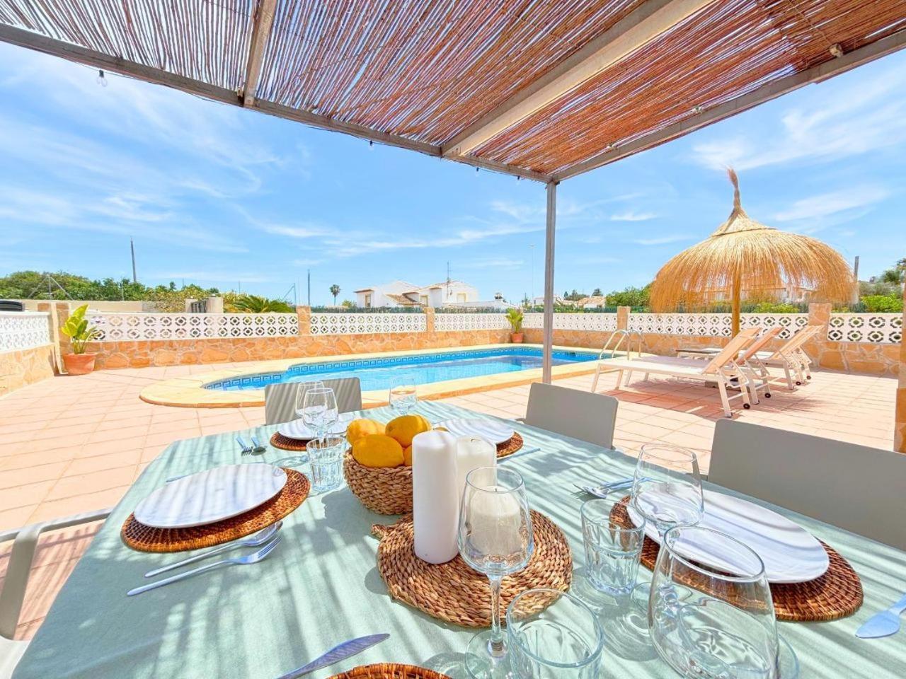 Villa Mediterranea Con Piscina Privada ฮาเวอา ภายนอก รูปภาพ